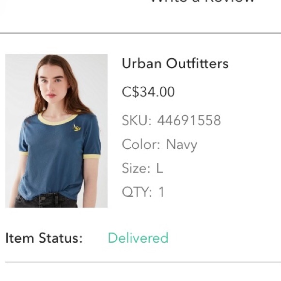 3/12$ Bundle Tees | Urban Outfitters Banana Tee - Picture 4 of 4